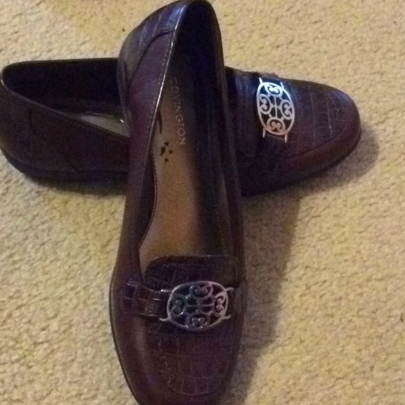 Covington Brown Sylvan Shoes Sz 6.5 - Picture 1 of 6